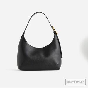 Madewell The Sculptural-Buckle Shoulder Bag